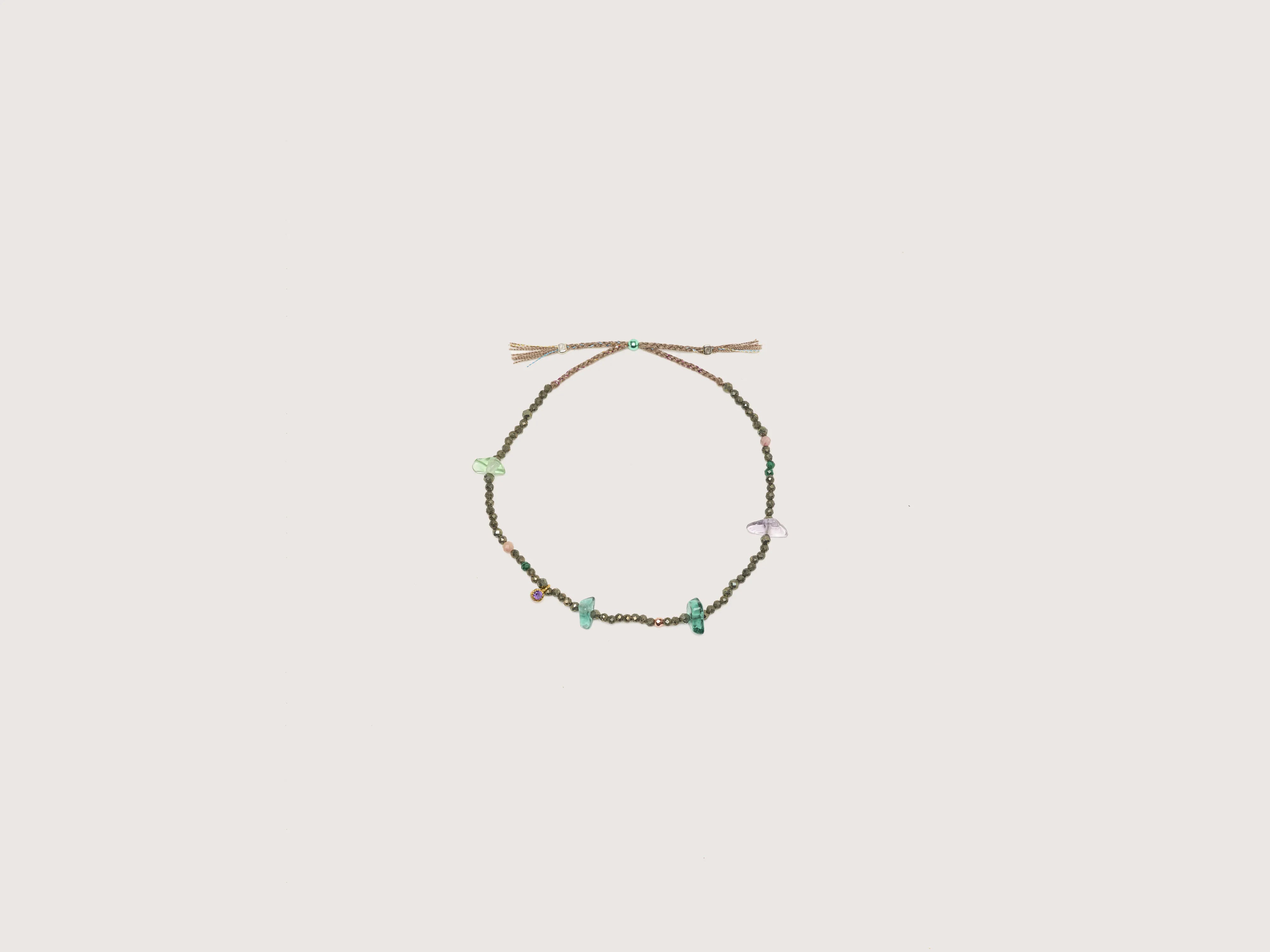 ladies friendship bracelets for pairs -Falcon Bracelet (242 / W / GREEN)