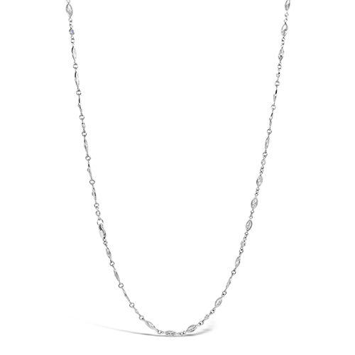 feather pendant necklaces for women -Diamonds by the Yard Necklace