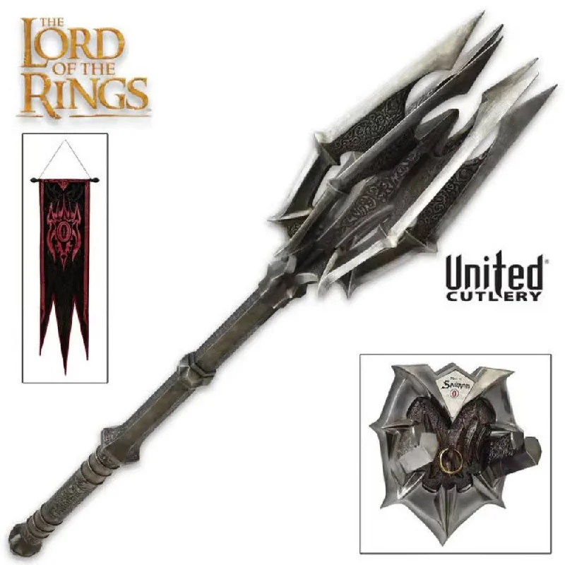 Ladies handmade artisan rings -Lord of the Rings Replica 1/1 Mace of Sauron with One Ring