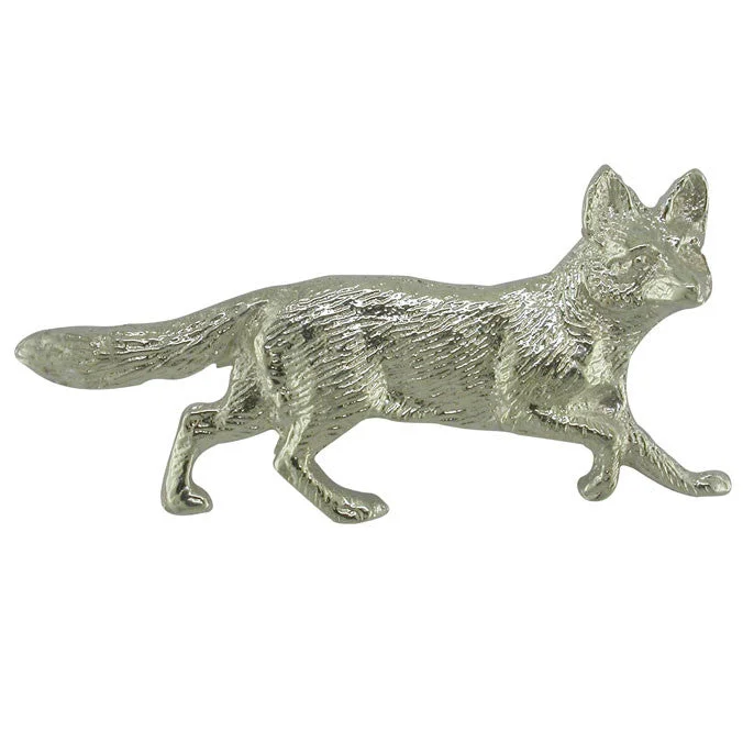 gold leaf design brooch for women -Fox Brooch