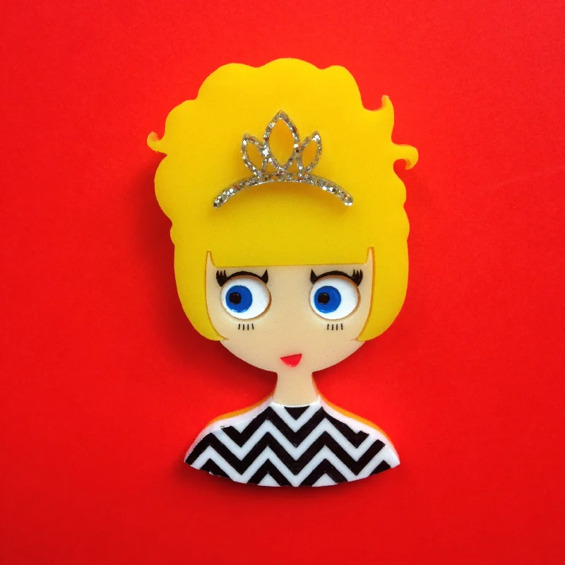 ladies gem brooch dream themes -LAURA Acrylic Brooch. Yes, it's happening again!