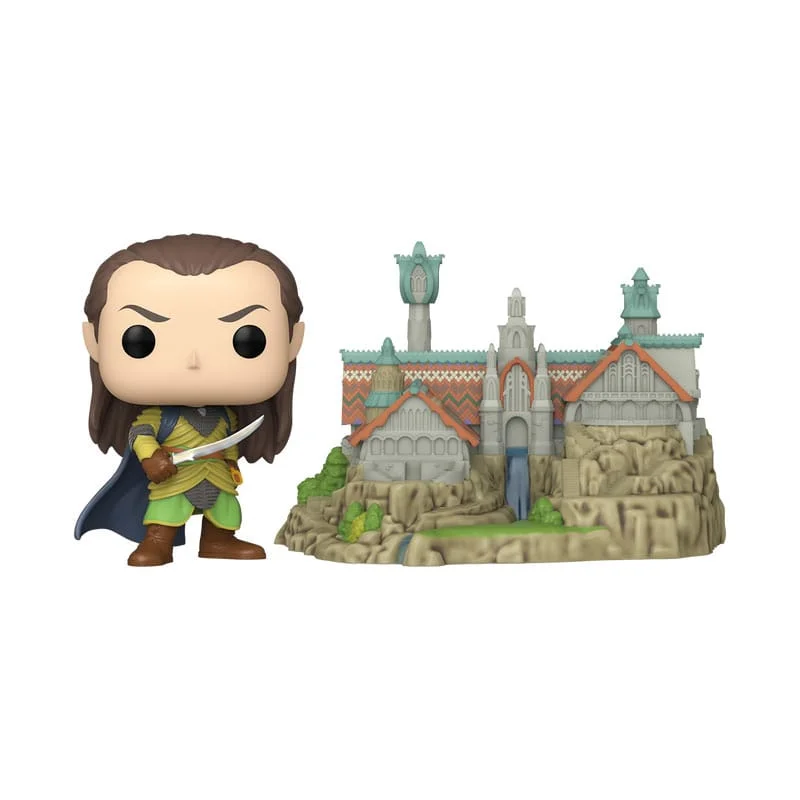 Ladies dusk gleam rings -The Lord of the Rings POP! Town Vinyl Figure Elrond & Rivendell 9 cm