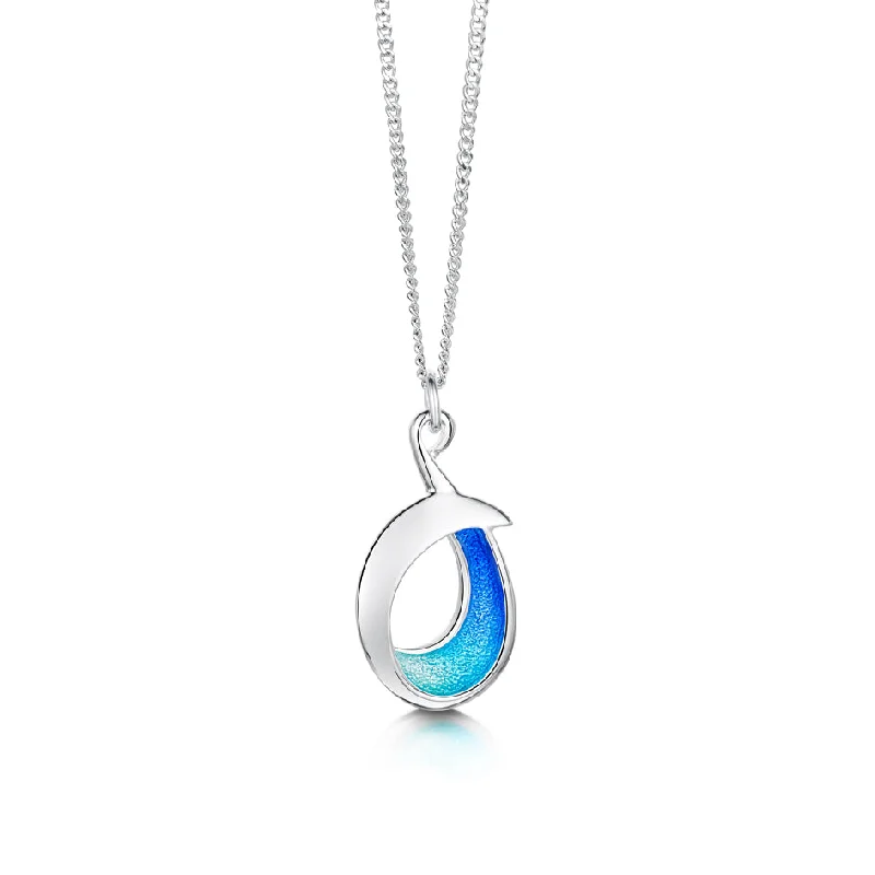 ladies necklaces geometric designs -Sea & Surf Necklace