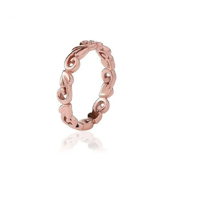 Ladies puppy charm rings -9ct Rose Gold Tree of Life Ring