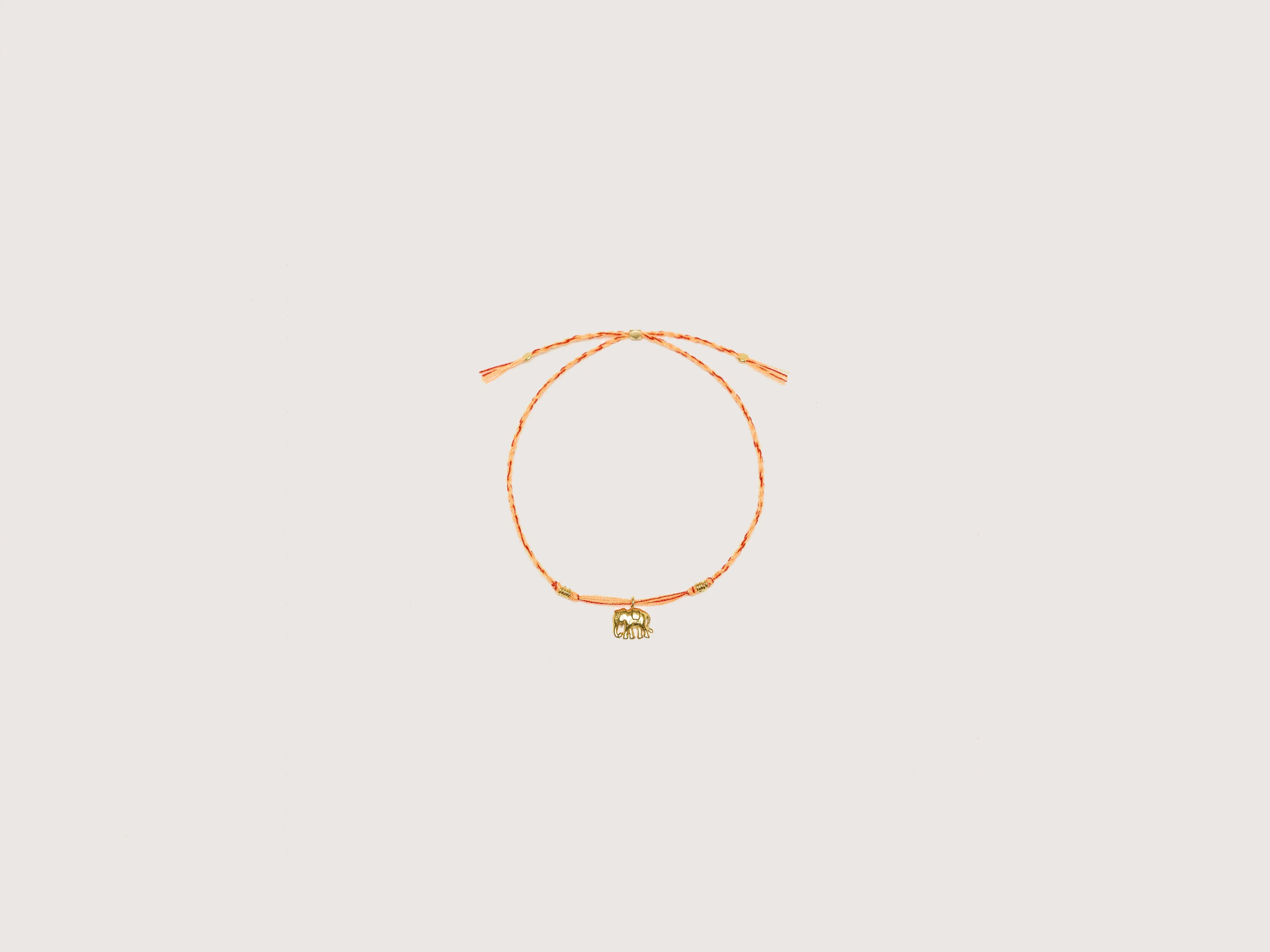 dainty silver bracelets for women -Ellie Bracelet (242 / W / ORANGE)