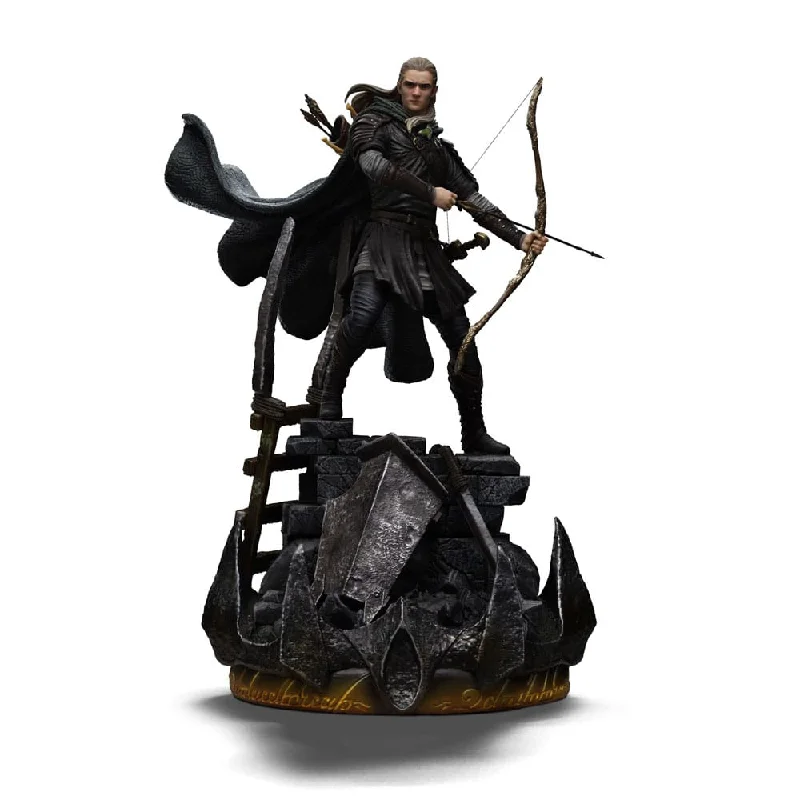 Ladies bolt sparkle rings -The Lord of the Rings Art Scale Statue 1/10 Legolas Unleashed 29 cm