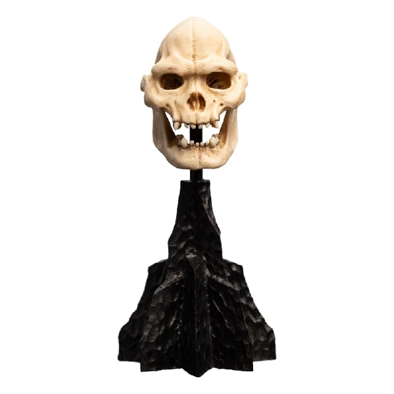 Ladies gentle charm rings -Lord of the Rings Mini Statue Skull of Lurtz 14 cm