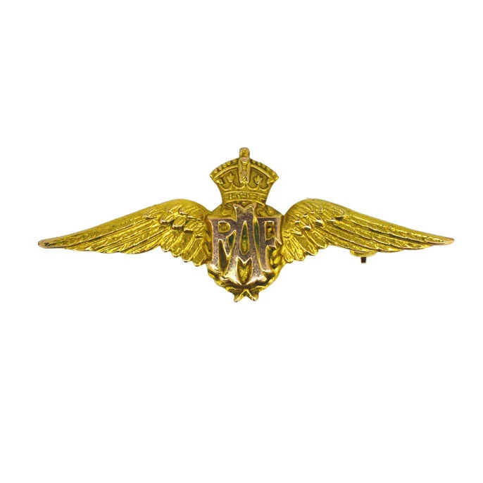 zigzag design brooch for women -RAF Wings Brooch