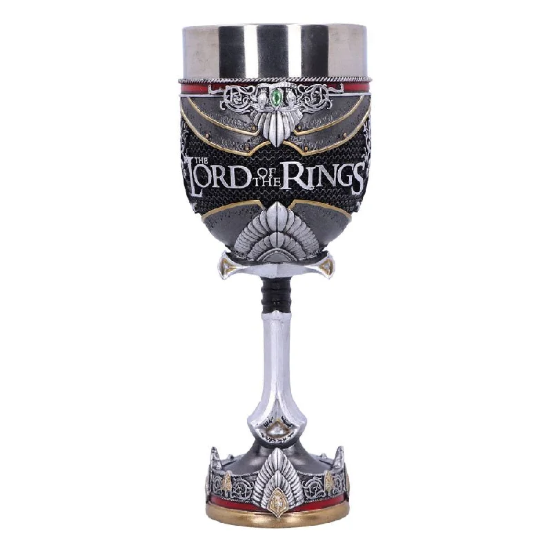 Ladies emerald flash rings -Lord Of The Rings Goblet Aragorn