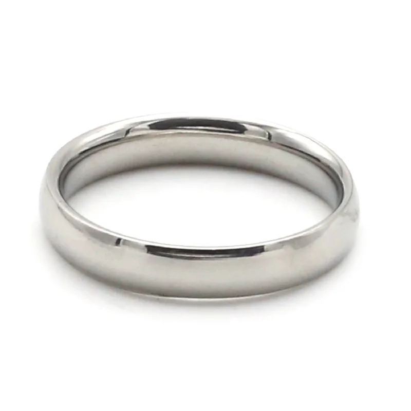 Ladies sophisticated elegance rings -Silver Stylish Sliver Wedding Rings - Silver