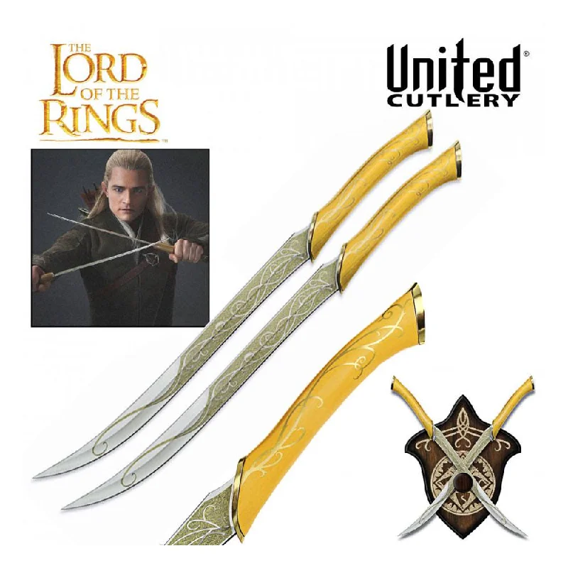 Ladies silky pearl rings -Lord of the Rings Replica 1/1 Fighting Knives of Legolas