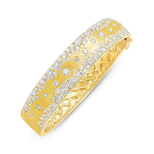 affordable ladies bracelets under 50 -Diamond Bangle Bracelet