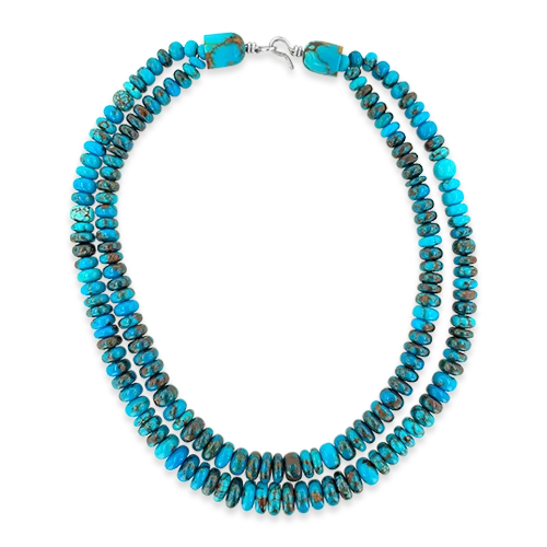 ladies silver necklaces kyanite stones -Egyptian Turquoise Necklace