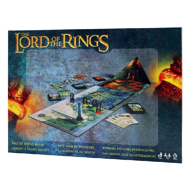 Ladies uneven flair rings -Lord of the Rings Board Game Mount Doom Medium