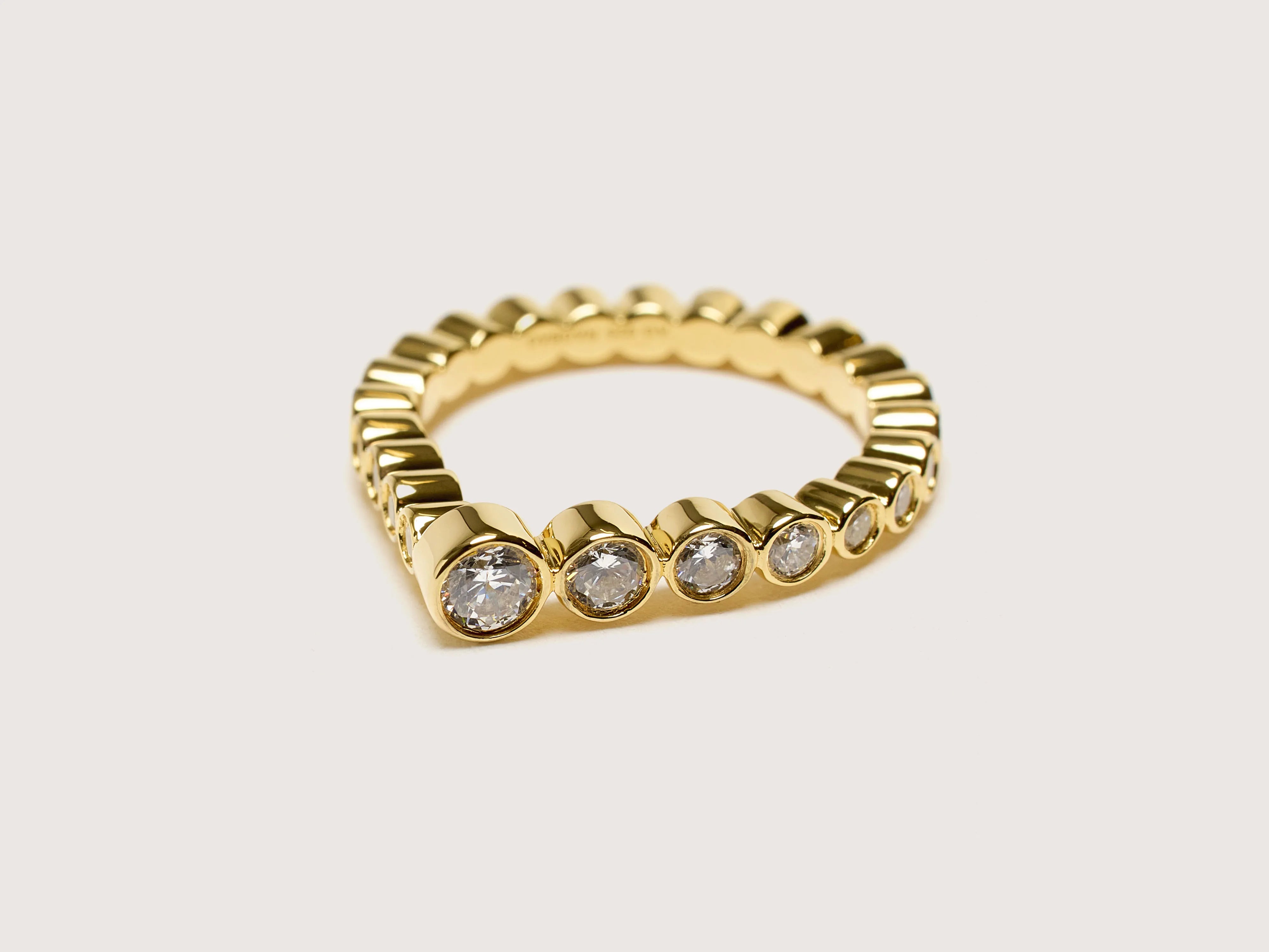 Ladies twilight radiance rings -Odette Ring (251 / W / GOLD)