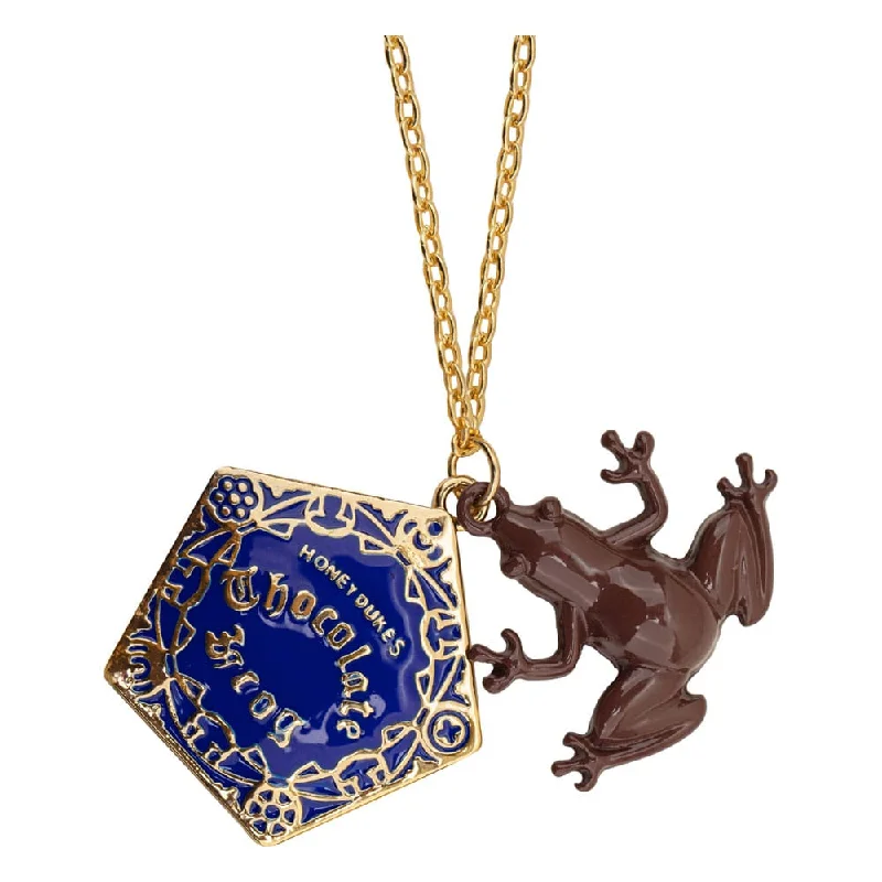 star pendant necklaces for women -Harry Potter Necklace with Pendant Chocolate Frog Ver. 2