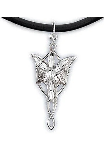 Ladies siren wave rings -Lord of the Rings Pendant Mini Evenstar (Sterling Silver)