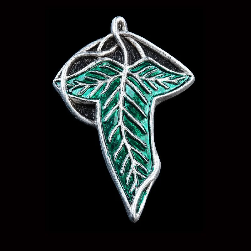 Ladies bright charm rings -Lord of the Rings Magnet Elven Leaf