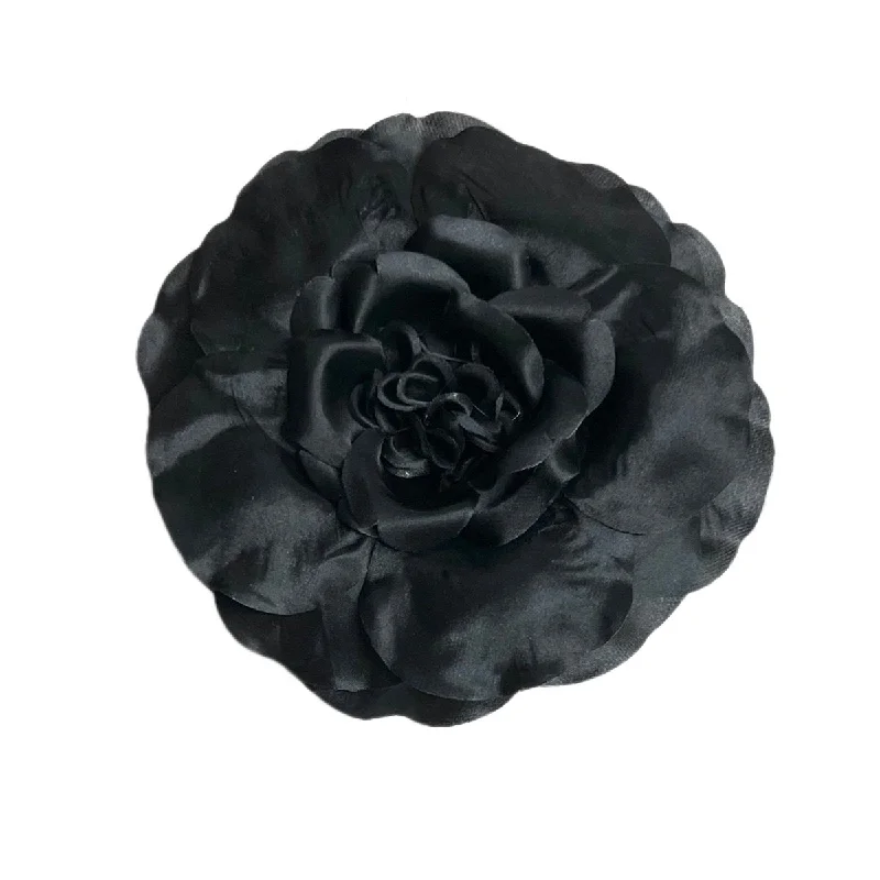 modern enamel brooch for women -Empower Flower Brooch - Rose