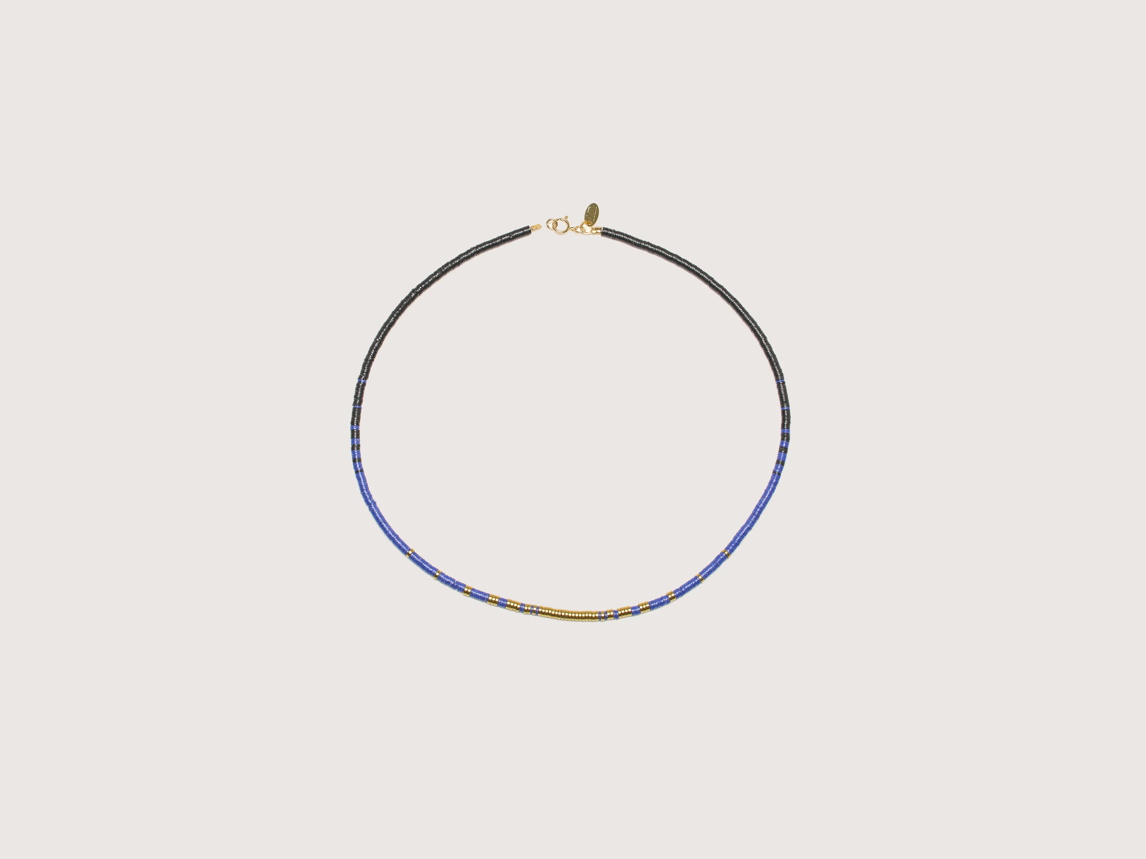 oxidized gold necklaces for women -Indigo 3 Necklace (242 / W / INDIGO)