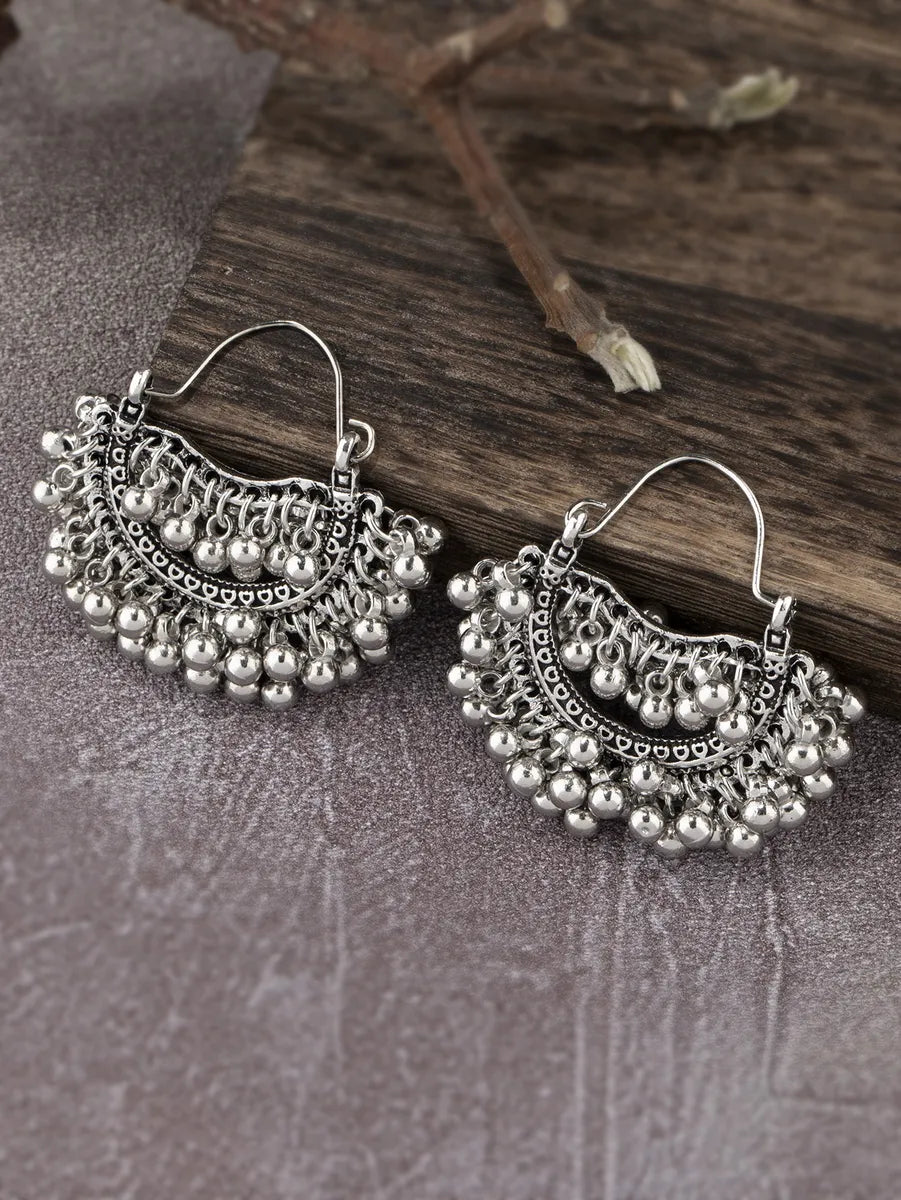 Void sparkle earrings -Simple Style Classic Style Geometric Alloy Plating Women's Earrings