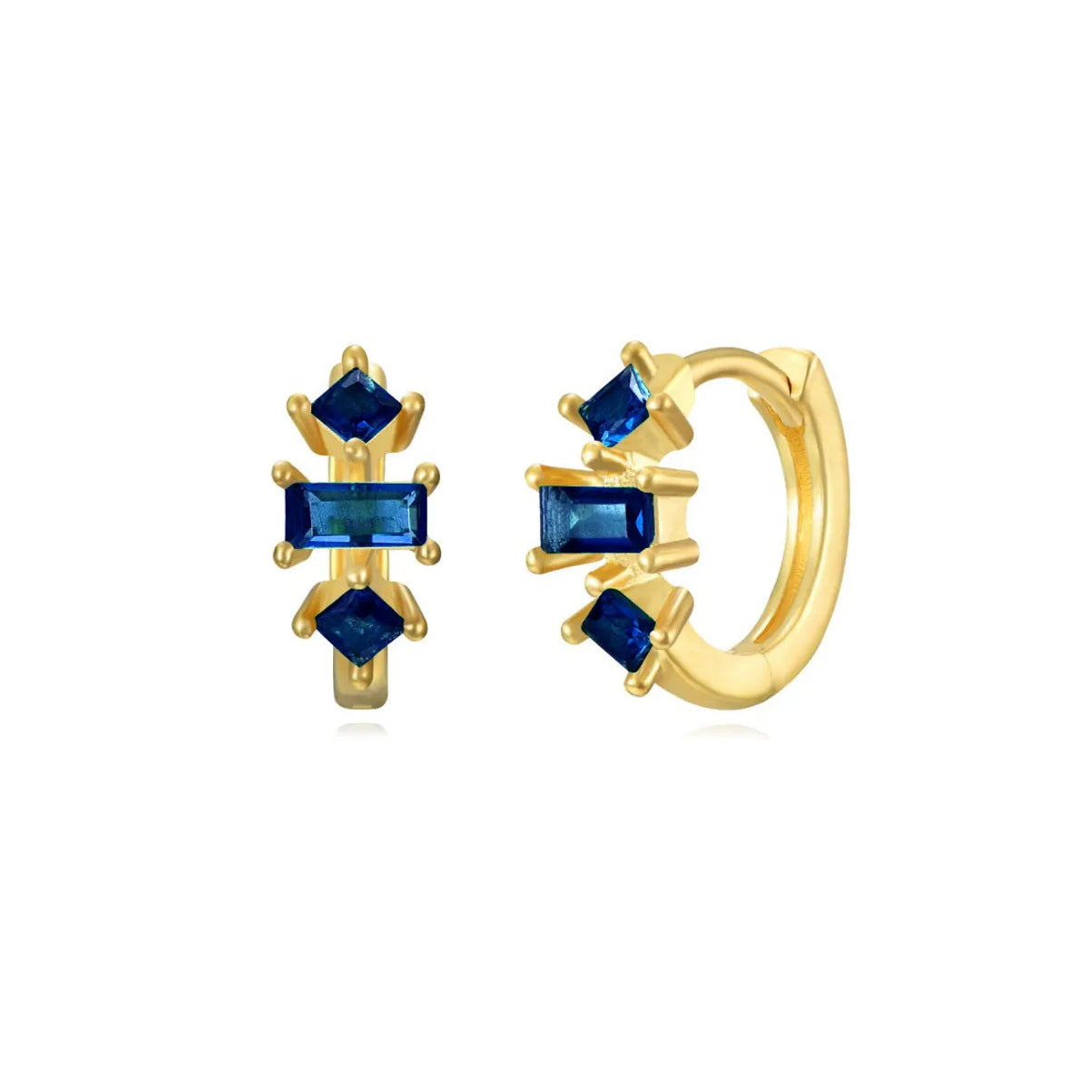 Blue (Yellow Gold)