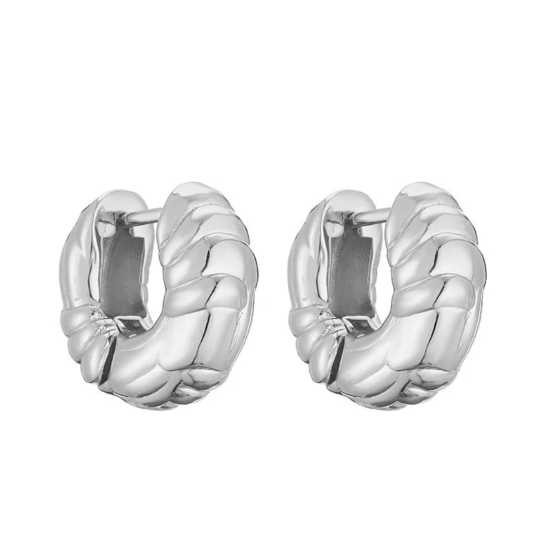 White Gold Color Style H Pair