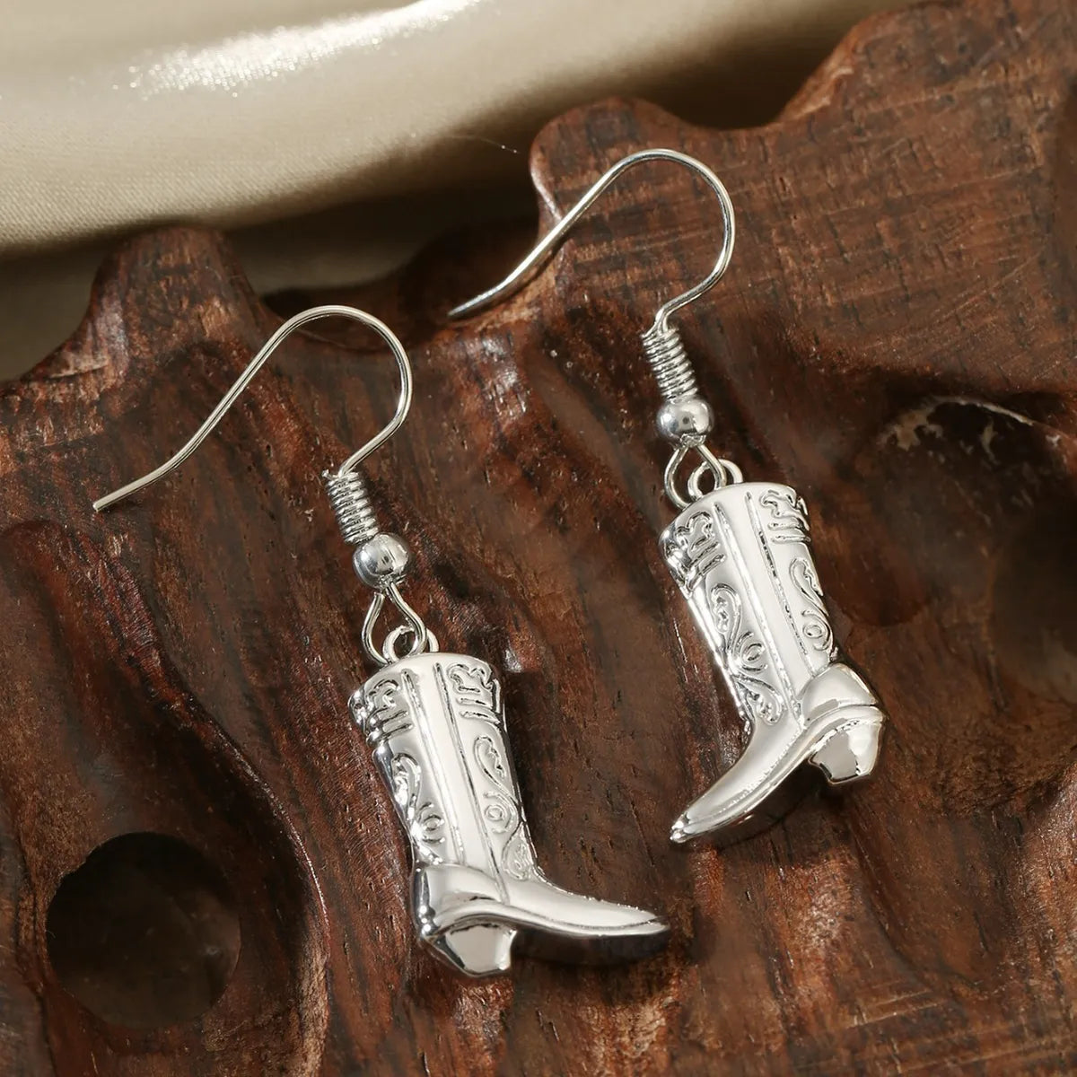 Silver Boots Size 1.3 * 1.8cm