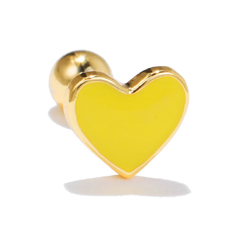 Peach Heart Yellow