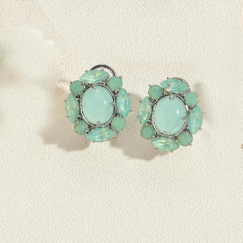 Green Flowers (Silver)