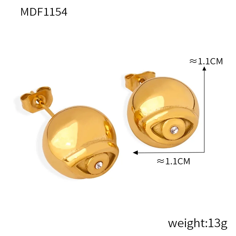 F1154-Gold Earrings