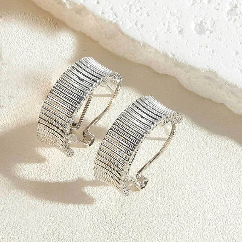 ES2443 Striped Silver