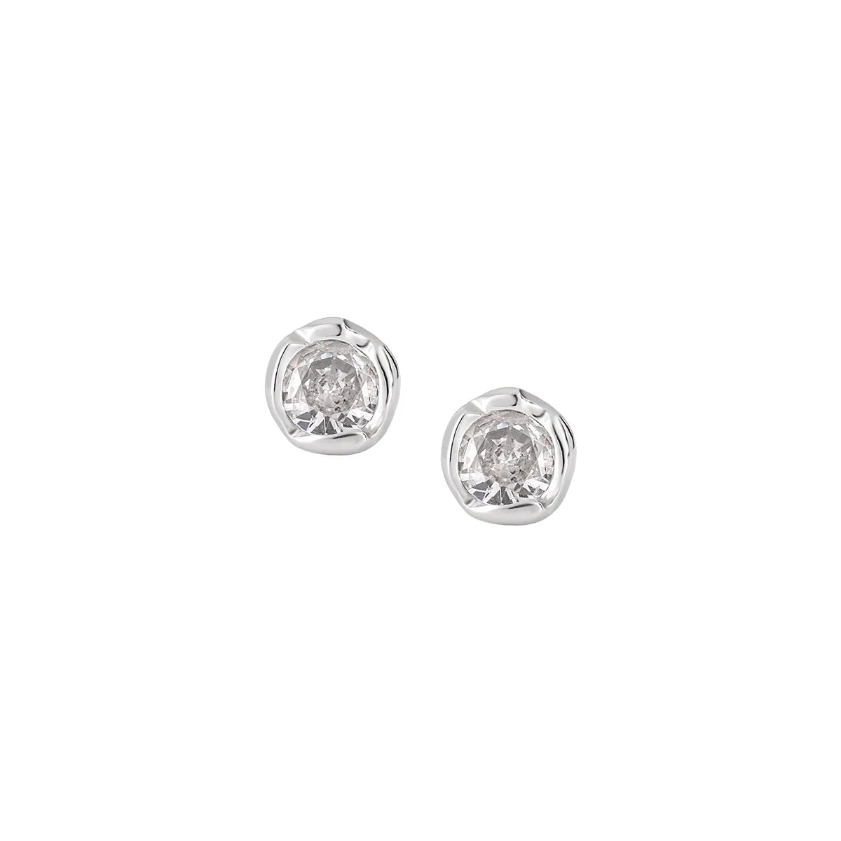 Ef1123/Small Size 6mm [with Sterling Silver Earplug]]