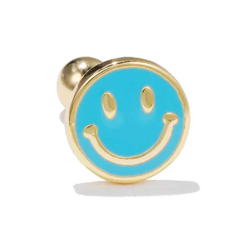 Egd0228 Smiley Face Blue