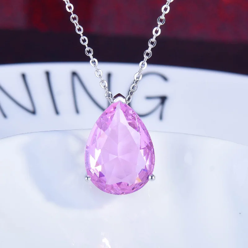 Pink Diamond Pendant [without Chain]]