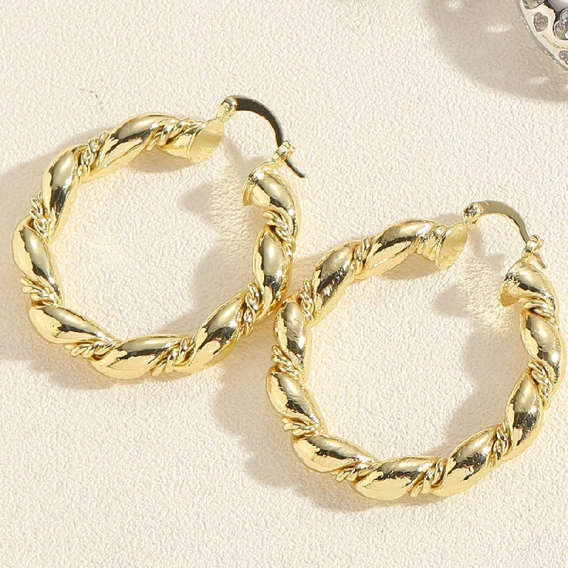 ES2327-5 Twist Earrings